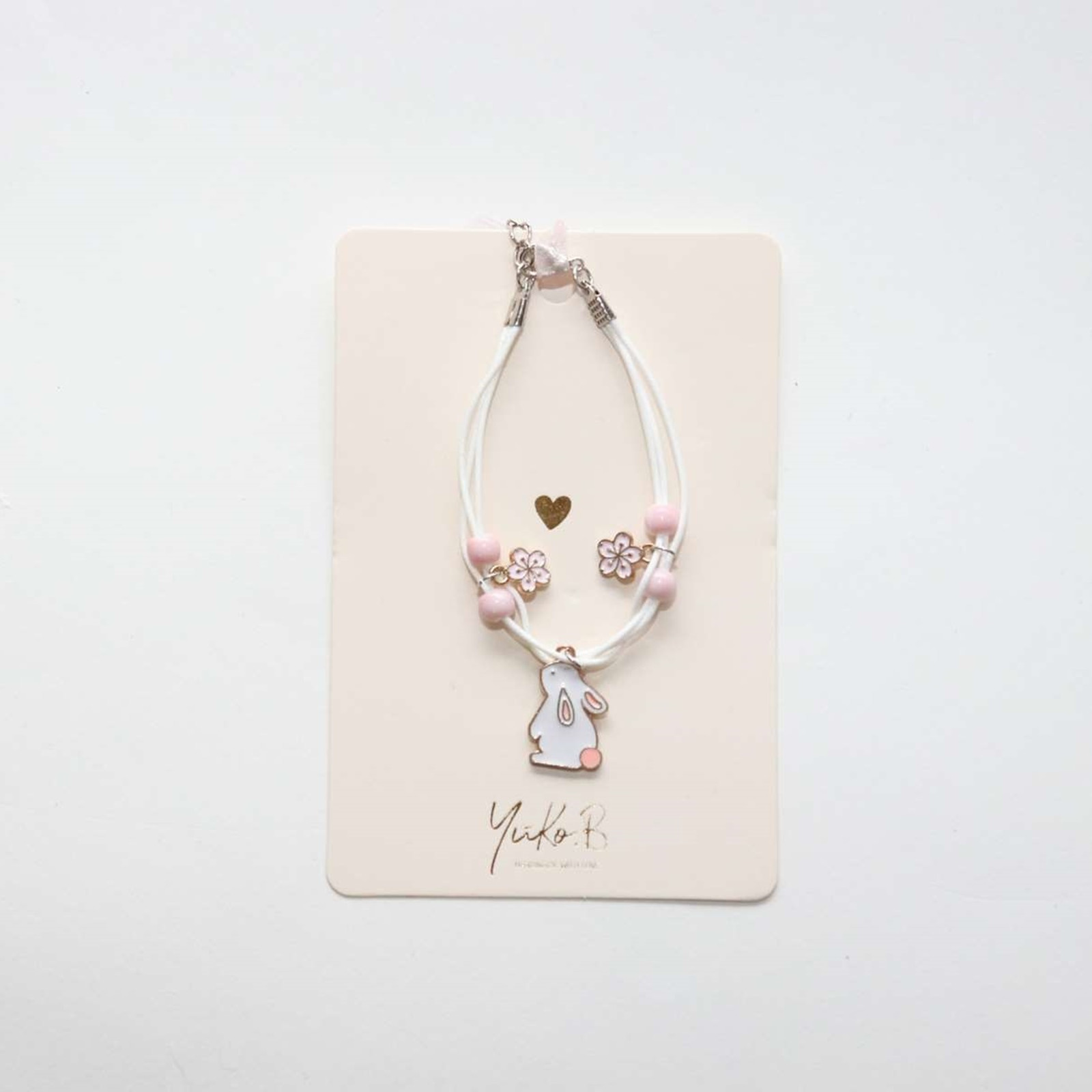 YUKO.B Kordelarmband Hase