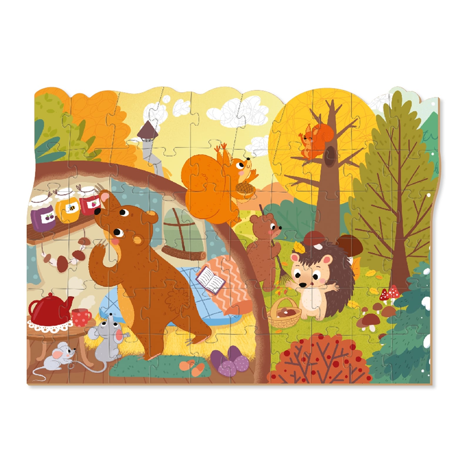 DODO Puzzle Herbst 60 Teile, 4J+