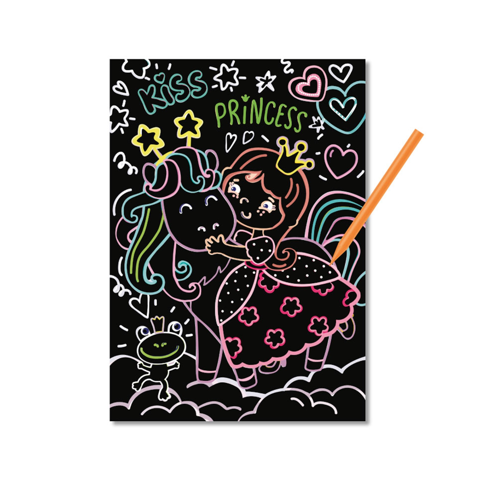 DODO Kratzkarte Prinzessin, 5J+