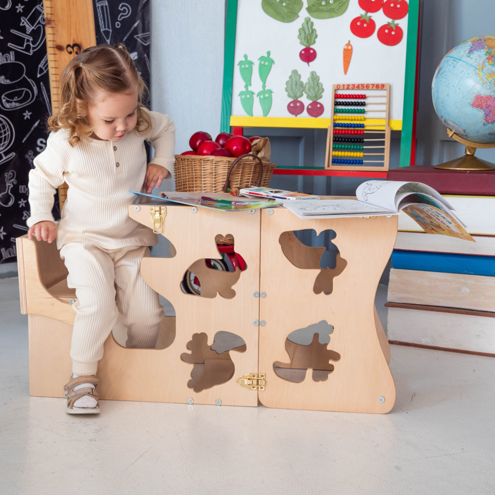 WOODANDHEARTS Tour d’apprentissage Animaux