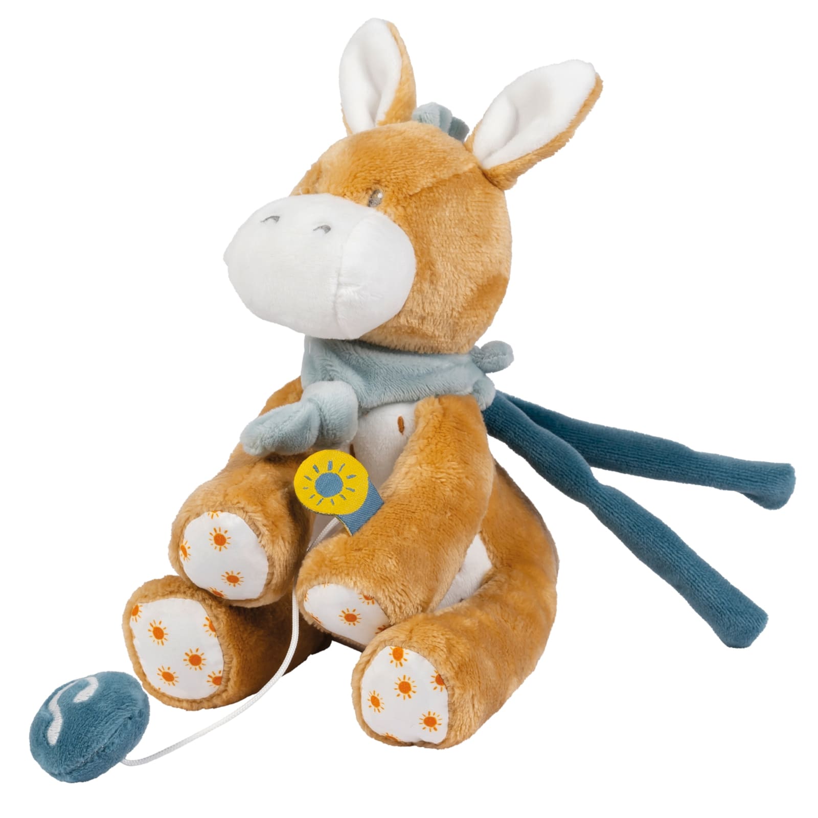 NATTOU Felix und Leo Spieluhr klein Leo der Esel