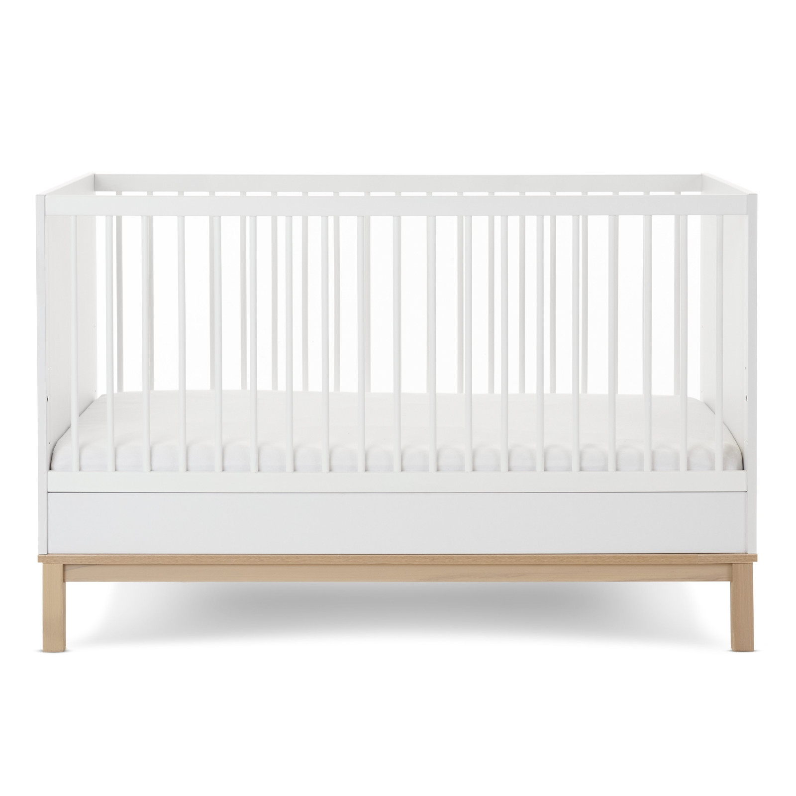 BISAL Kinderbett 70 x 140 cm Astrid White & Oak