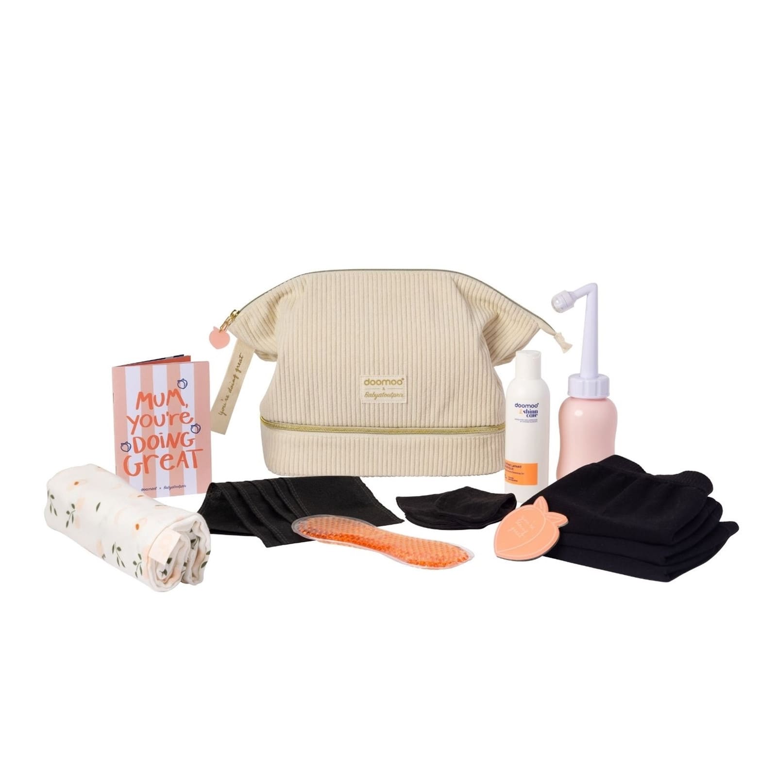 DOOMOO Schwangerschaftsset Mommy Vanity Sand