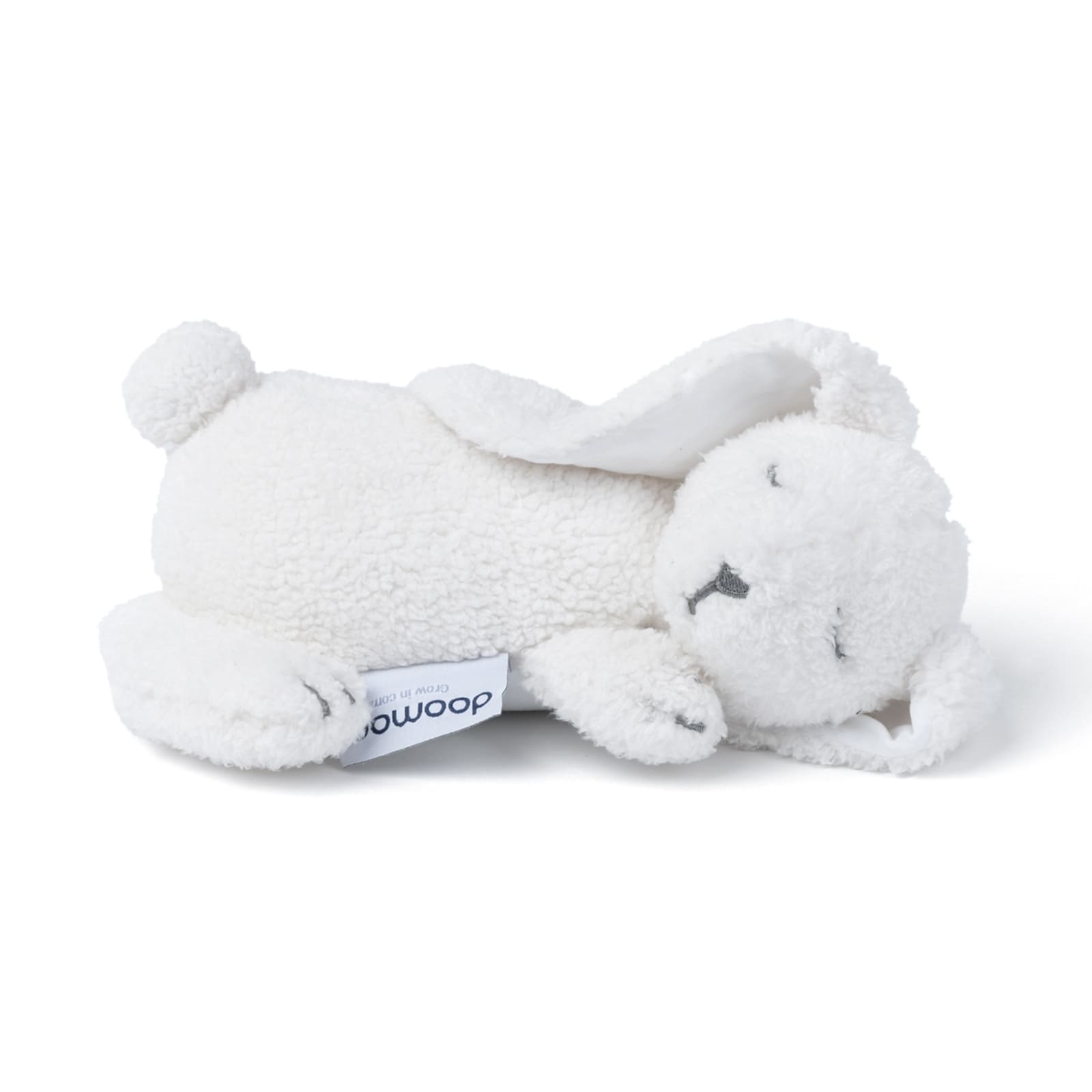 DOOMOO Wärmendes Plüschtier Snoogy Bunny weiss