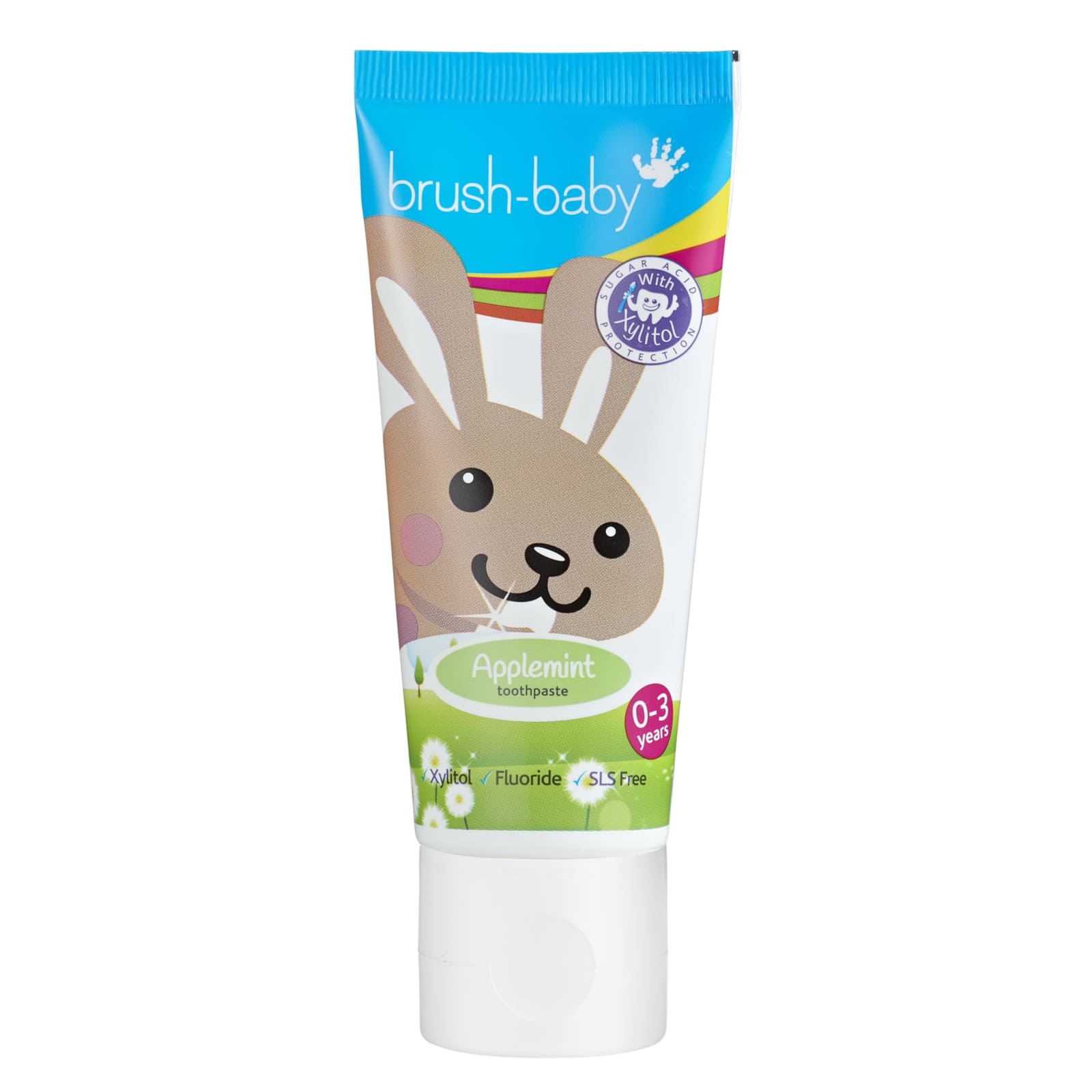 BRUSH-BABY Dentifrice pour enfants pomme et menthe 50ml