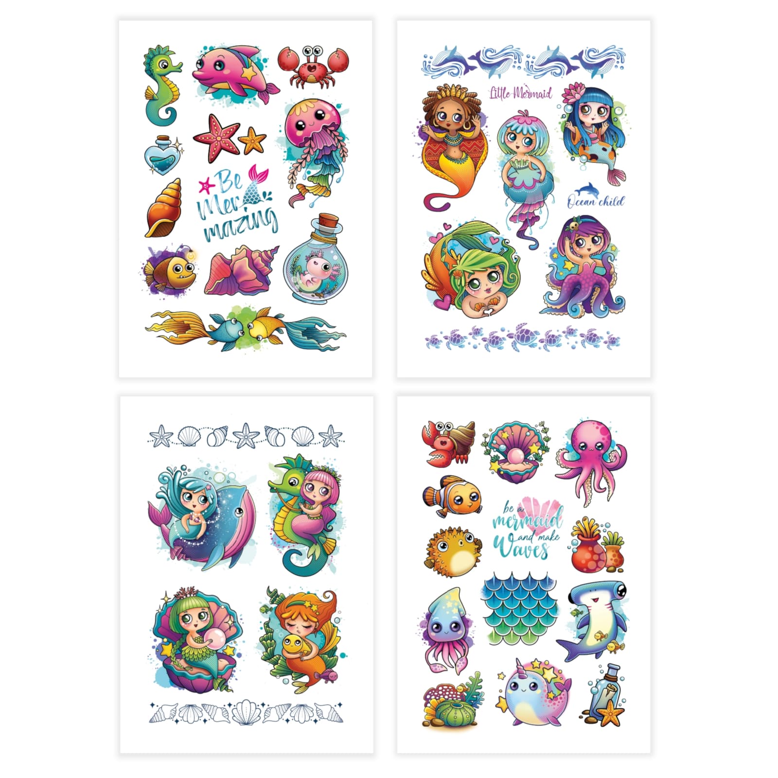 DODO Kindertattoos Meer 40 Tattoos, 36M+