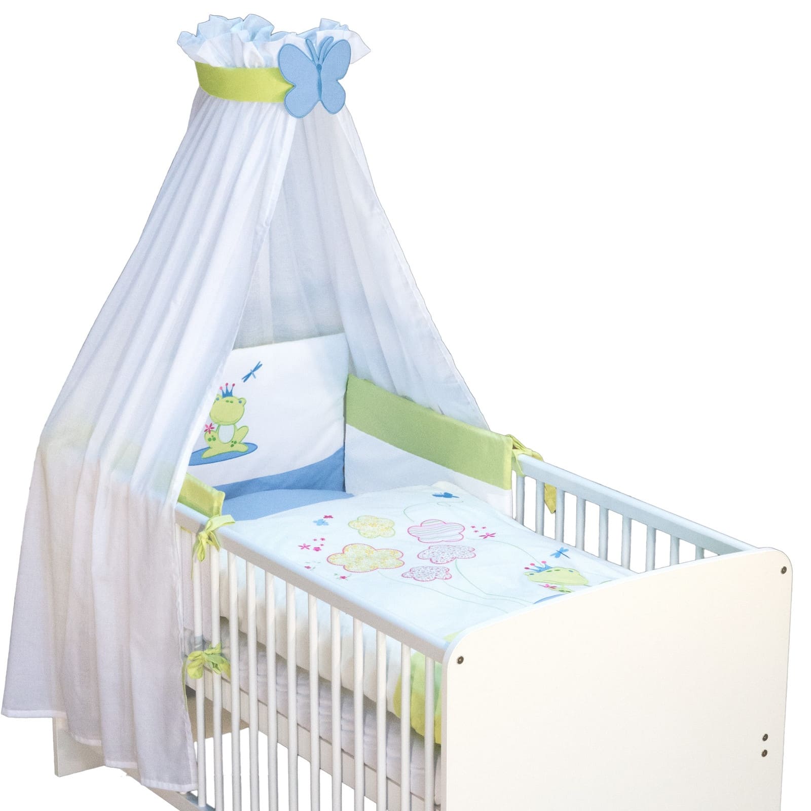KULI-MULI Ciel de lit Voile Lyocell Frog King