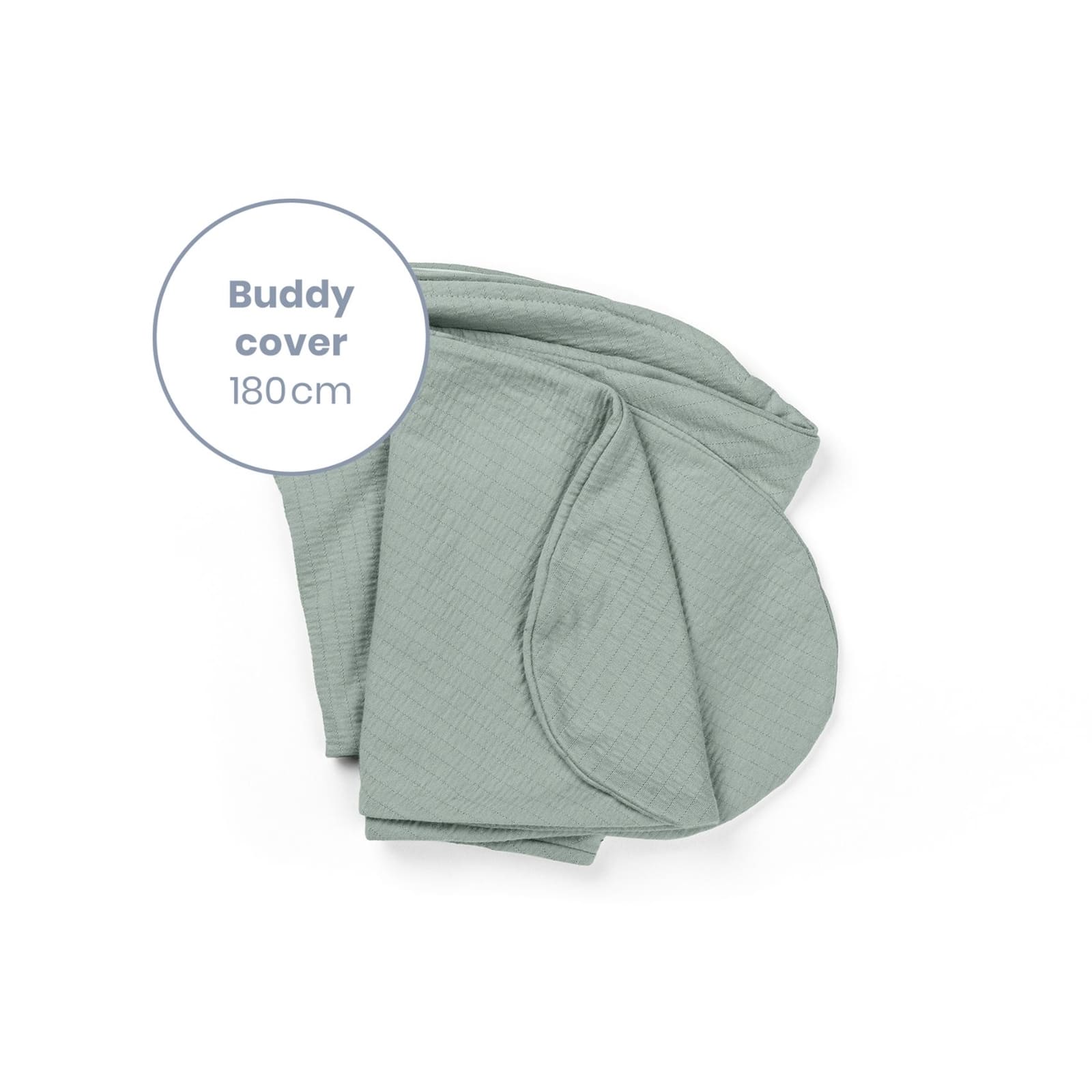 DOOMOO Stillkissenbezug Buddy Tetra Jersey grün