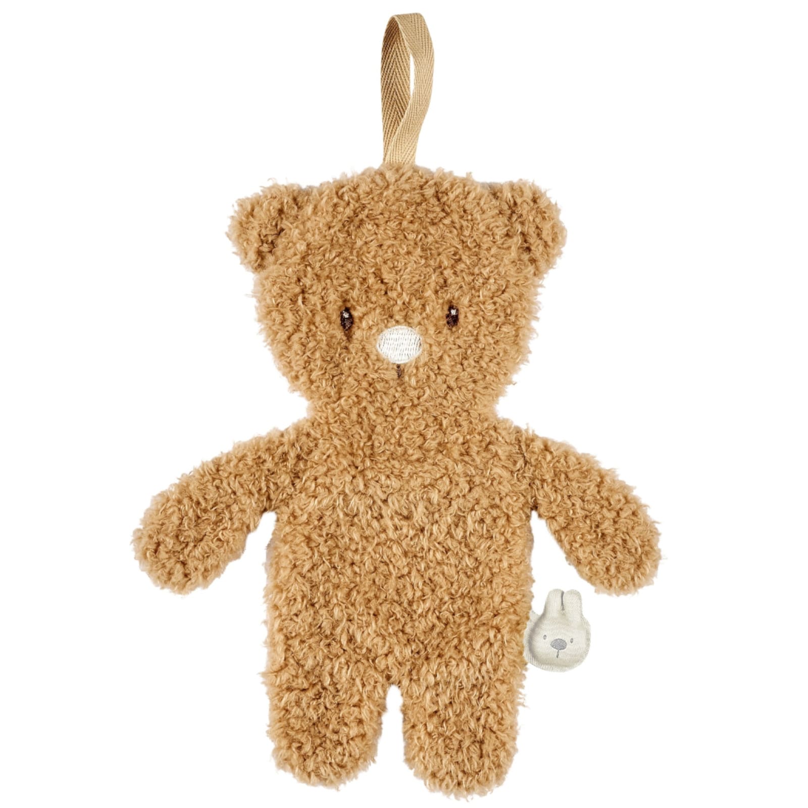 NATTOU Teddy Kuscheltuch mit Schnullerhalter Bär