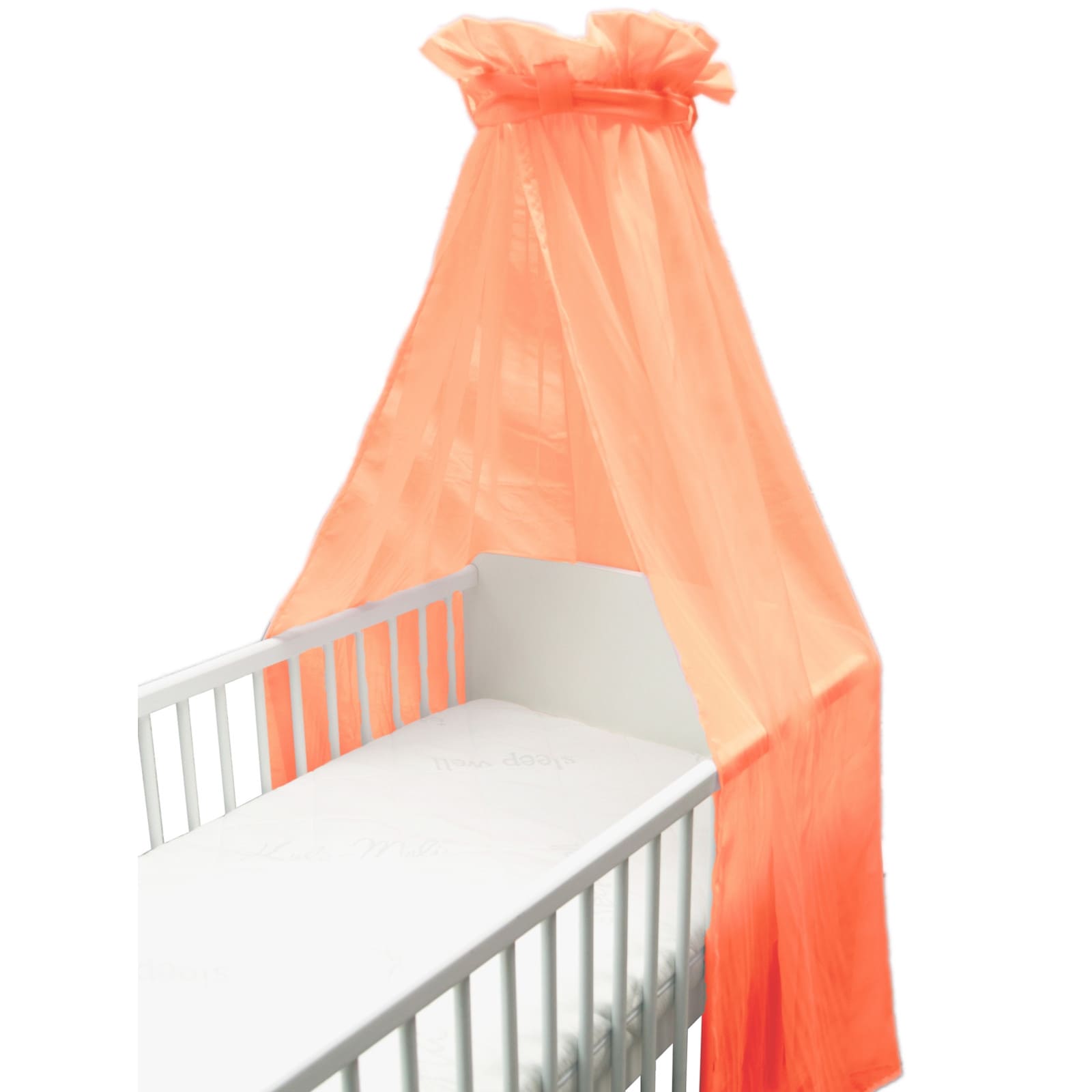 KULI-MULI Ciel de lit Voile Polyester abricot