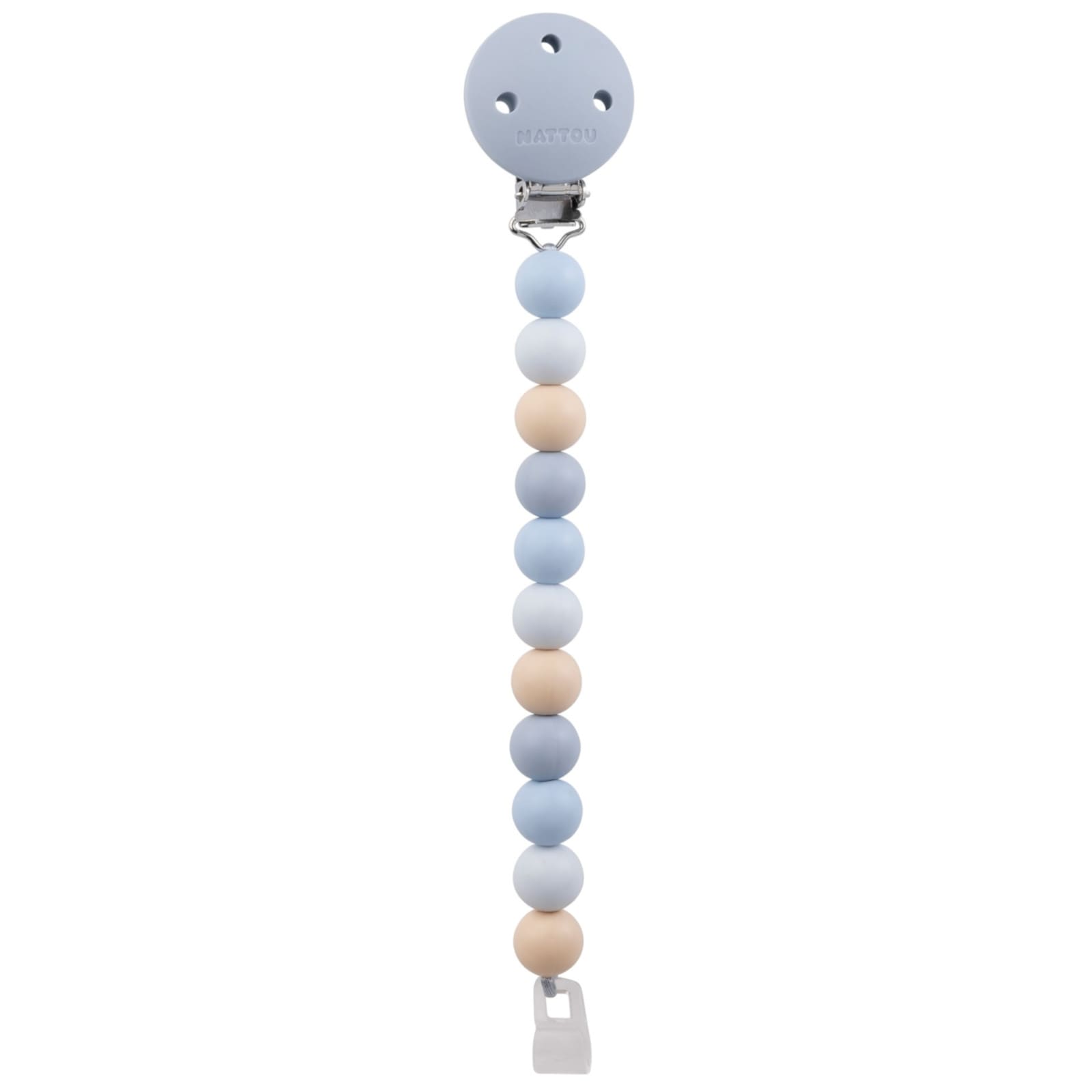 NATTOU SILIKON Nuggikette blau