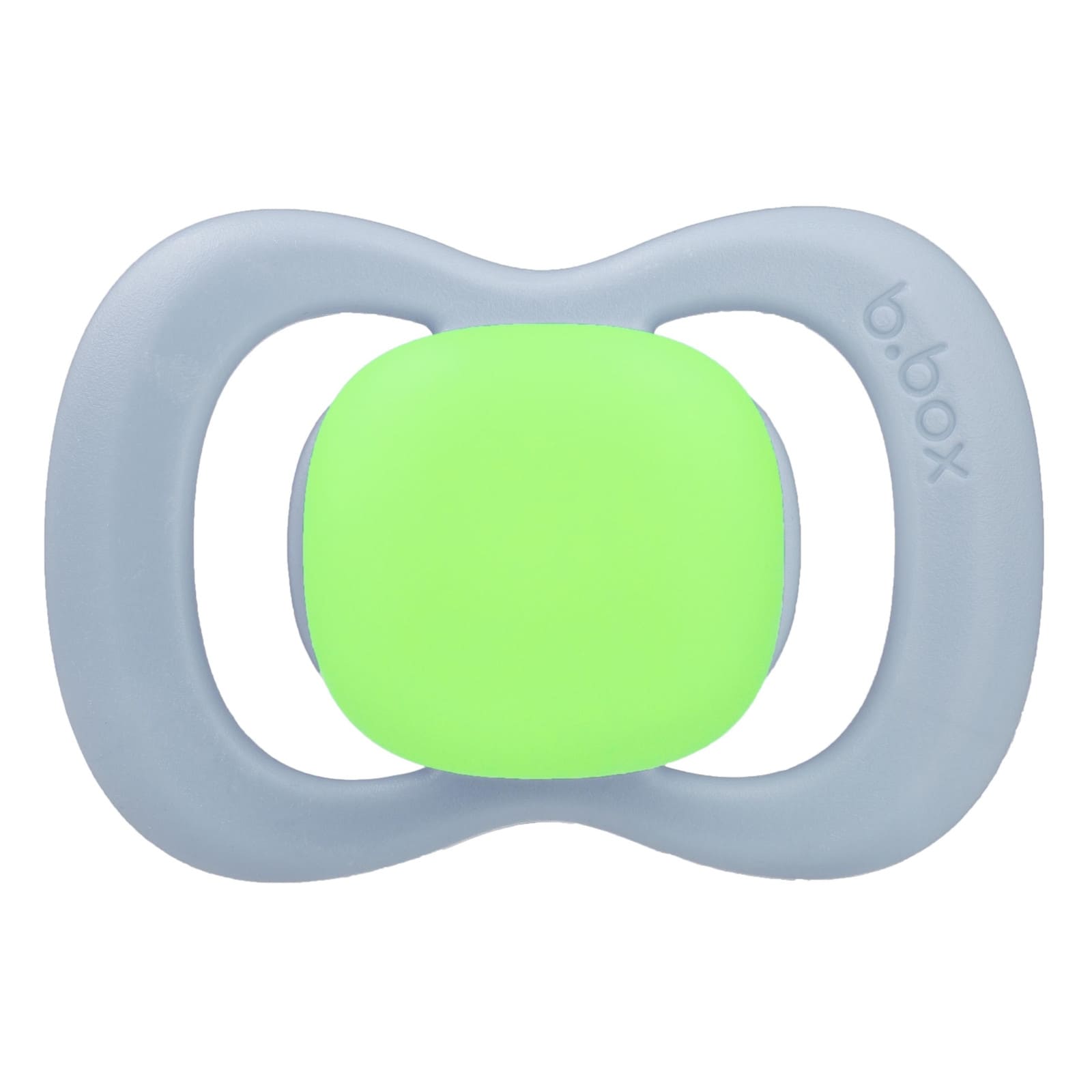 B.BOX Schnuller umkehrbar Glow 0-6 Monate Sky-Sage 2er Pack