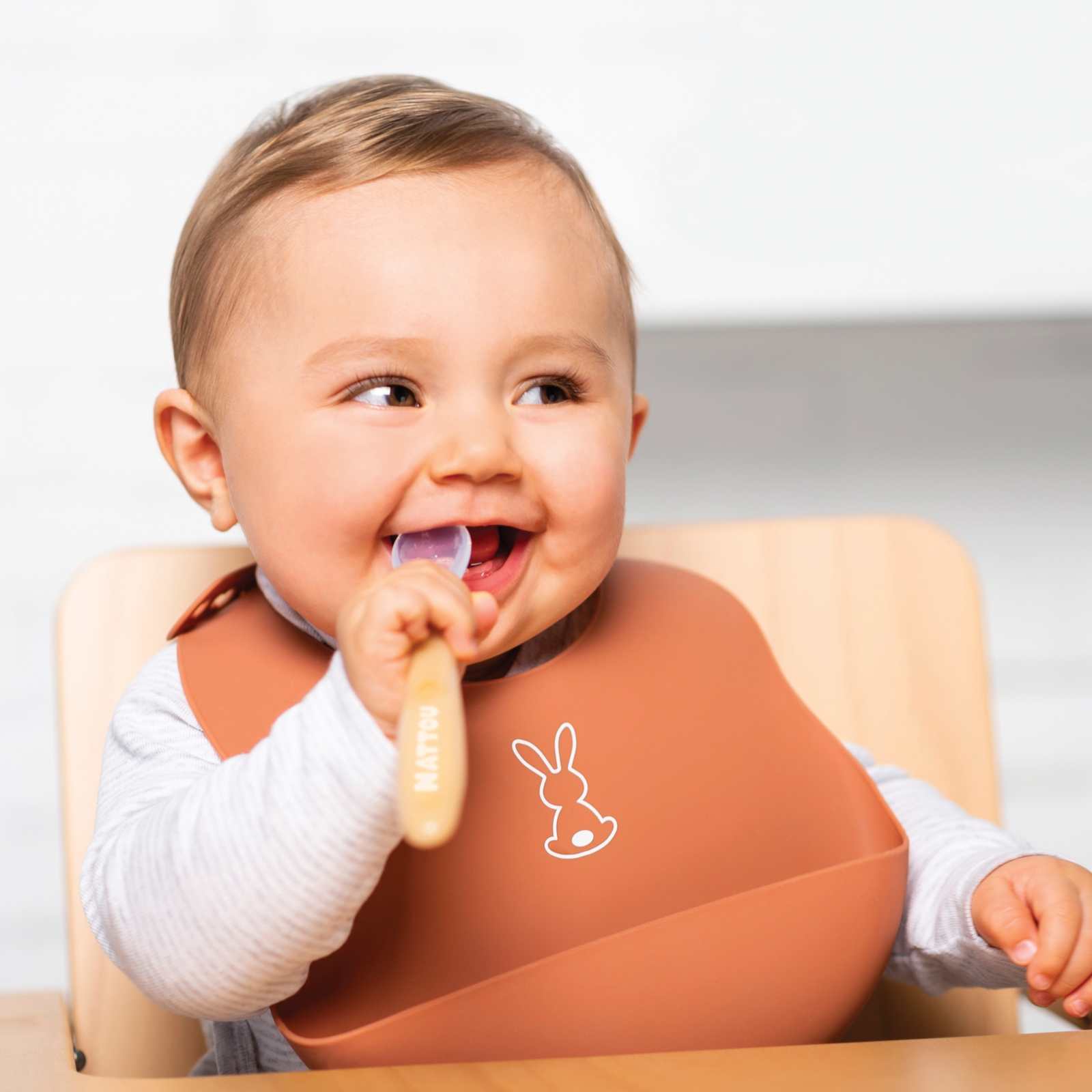 NATTOU SILIKON Löffel 4er Set