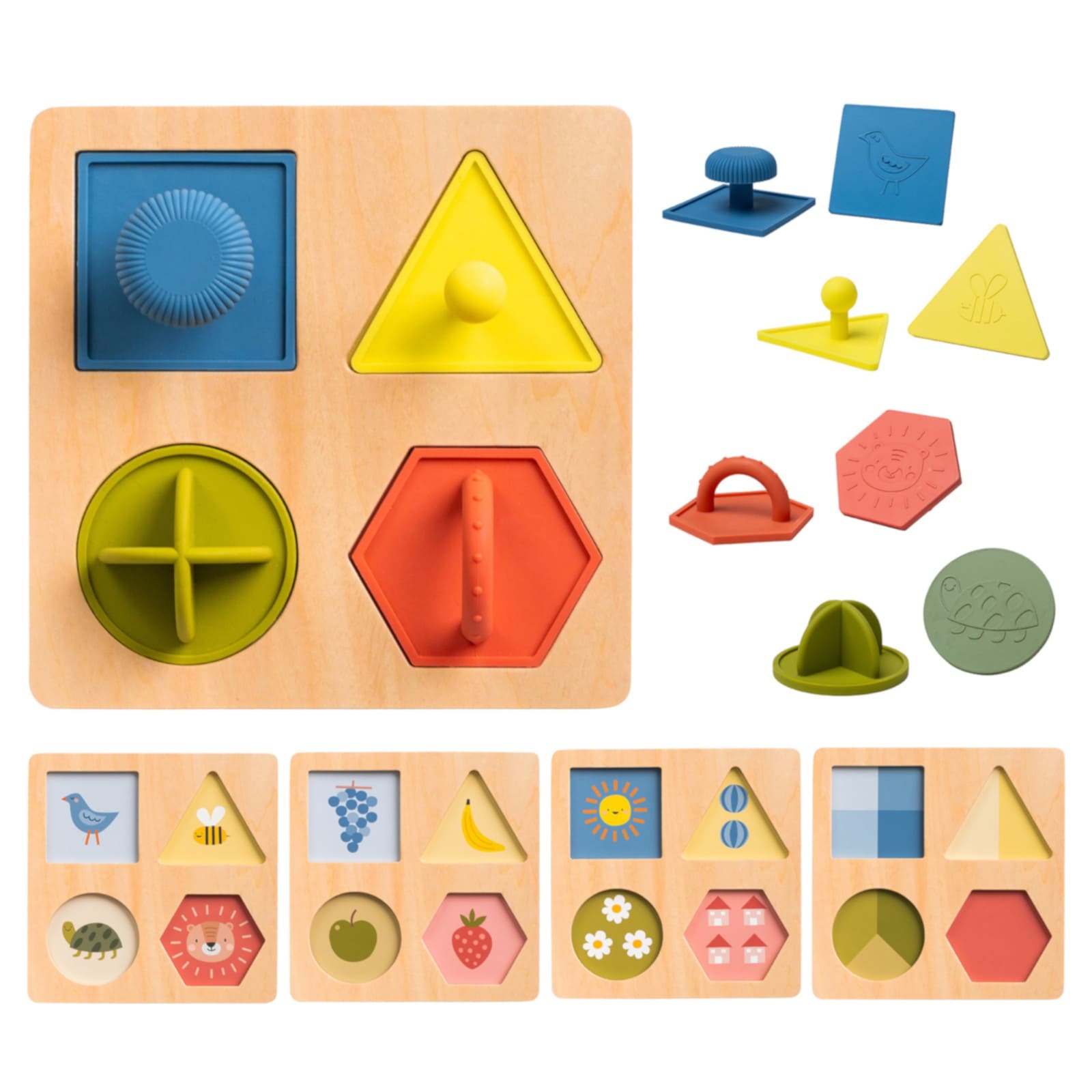 TAF-TOYS Mon premier puzzle de formes, 18m+
