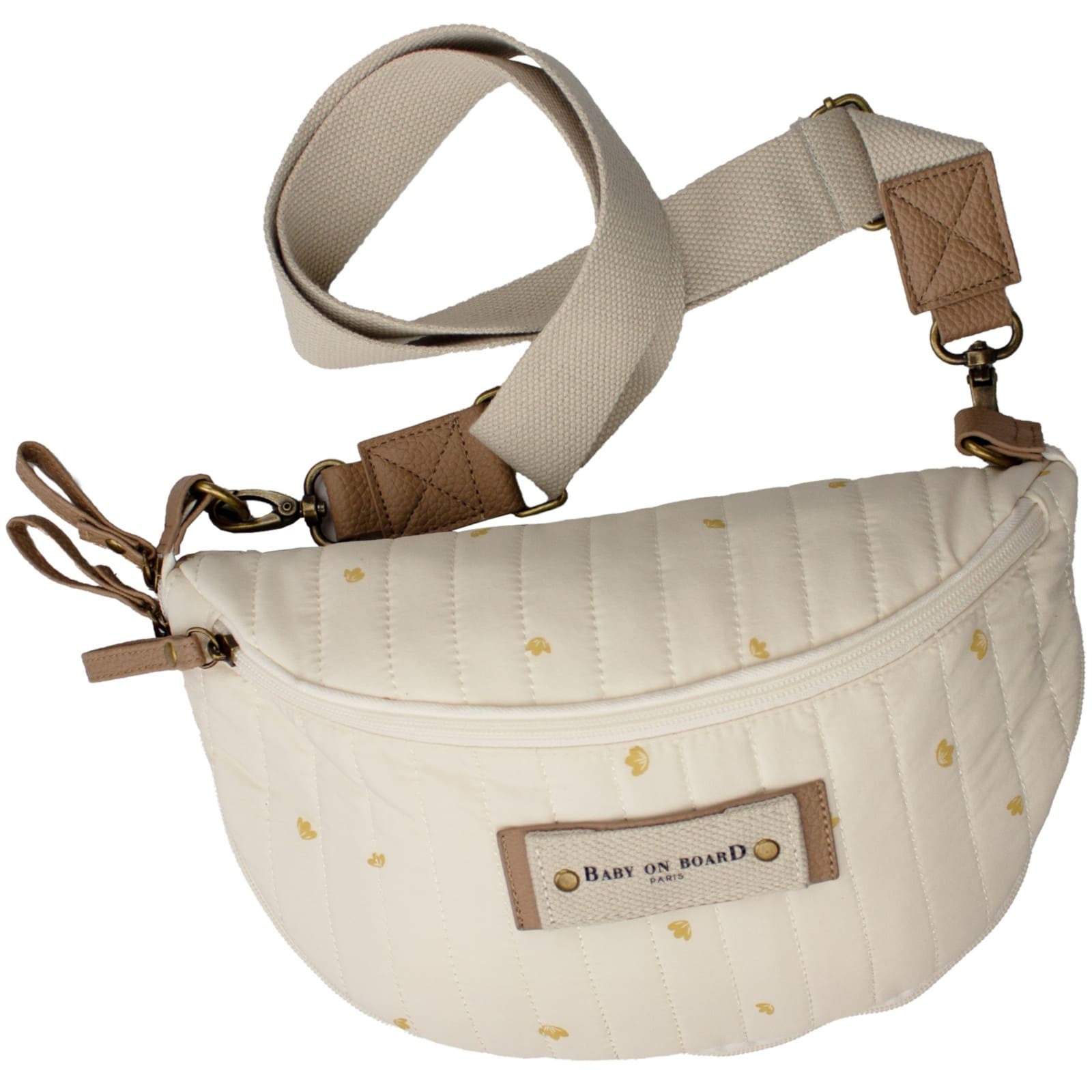 BABY ON BOARD Mini Wickeltasche Armelle Cotton