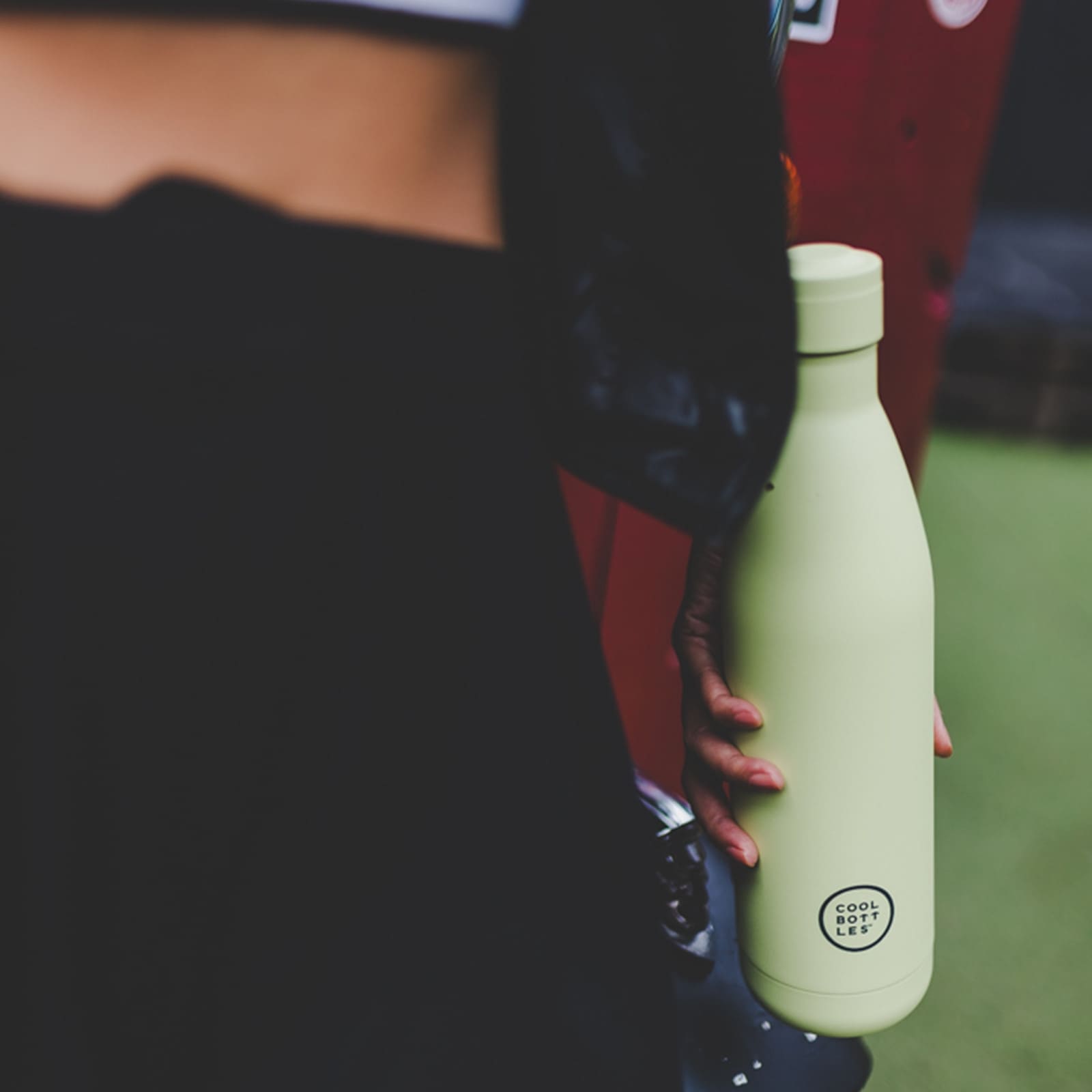 COOL BOTTLES Isolierflasche The Bottle Pastel Green 350ml