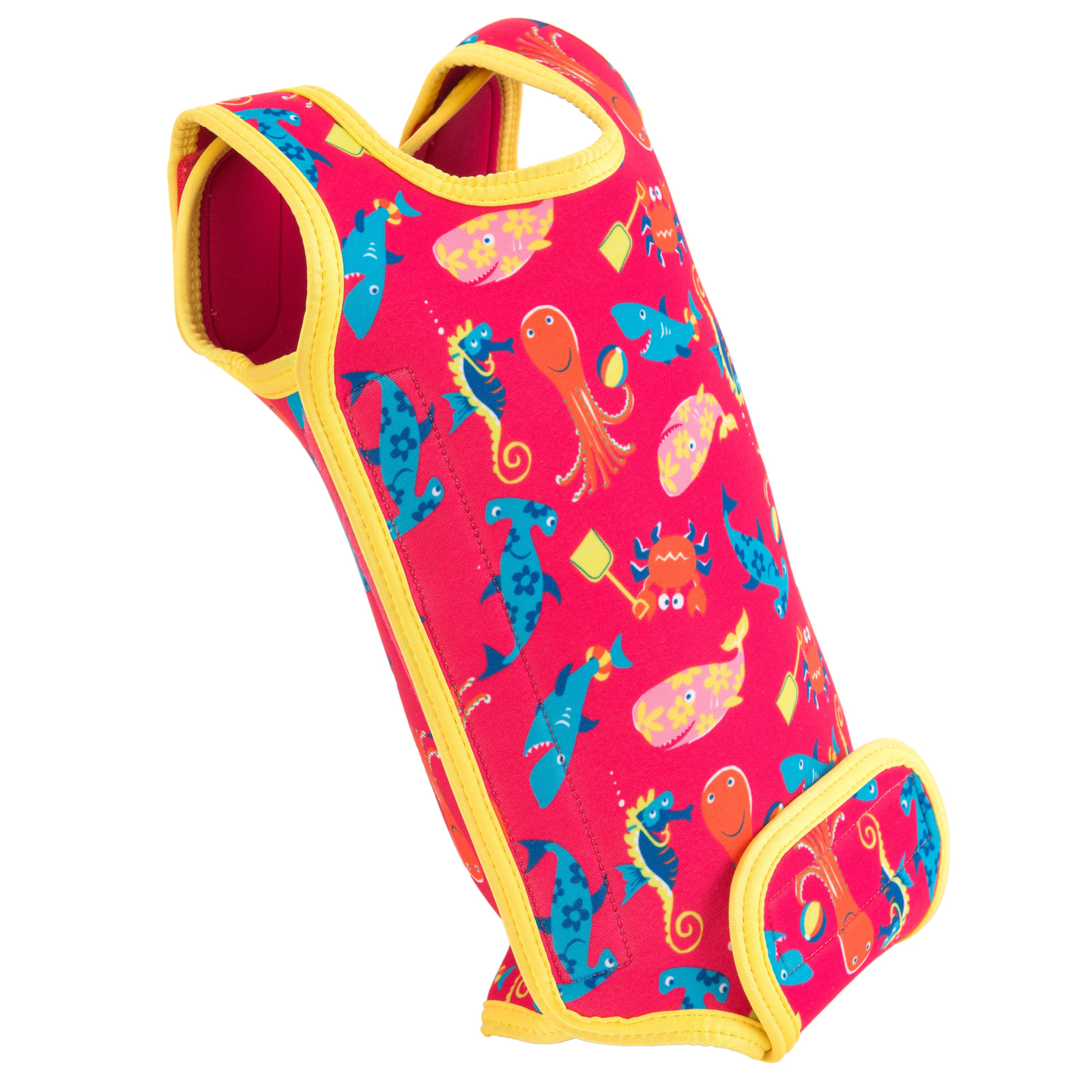 KONFIDENCE Baby-Neoprenanzug Babywarma Meerestiere rosa, 12-24 Monate