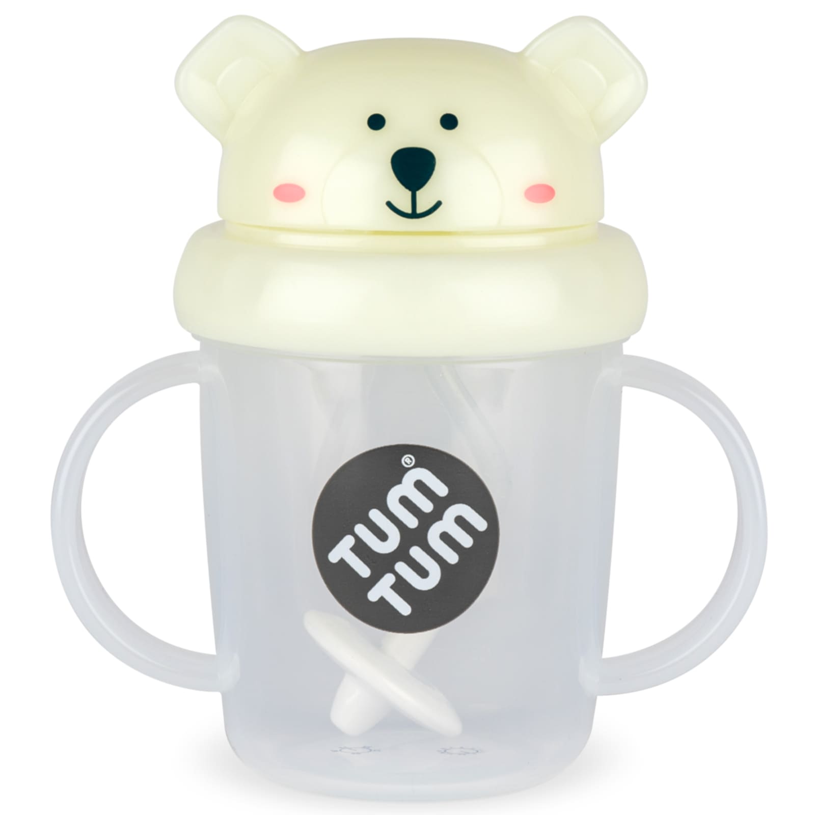 TUM TUM Trinkbecher mit Leuchtdeckel Tippy Up Bär
