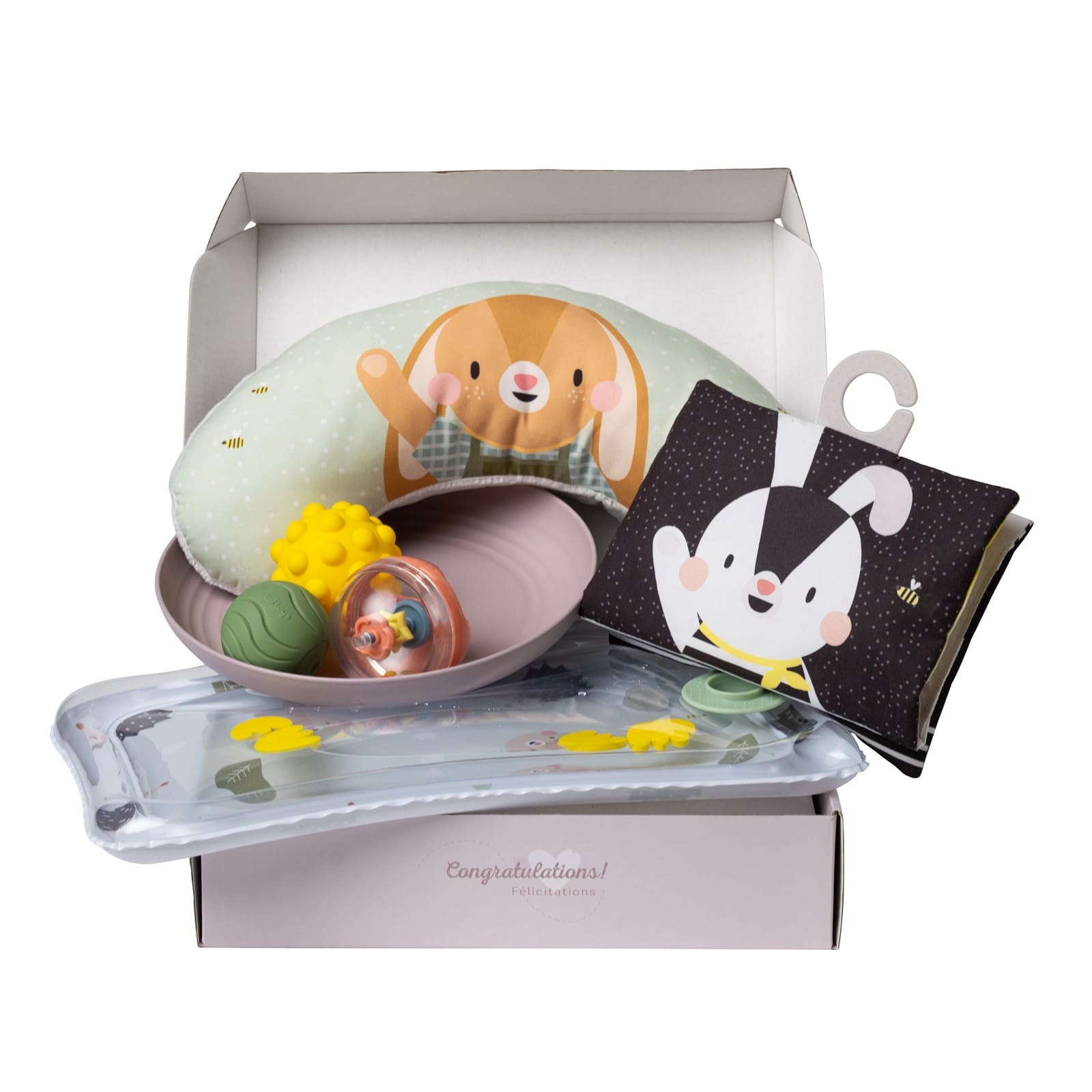 TAF-TOYS Geschenkset Tummy Time 7-teilig, 0M+